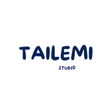 Tailemi Studio Logo png white circle